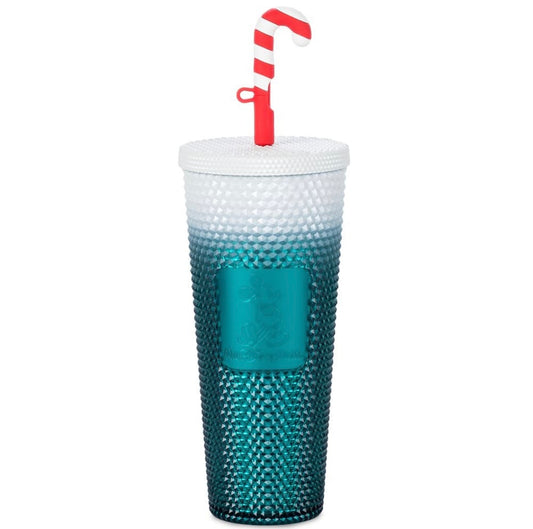 Walt Disney World Mickey Mouse Holiday Starbucks Tumbler with Straw