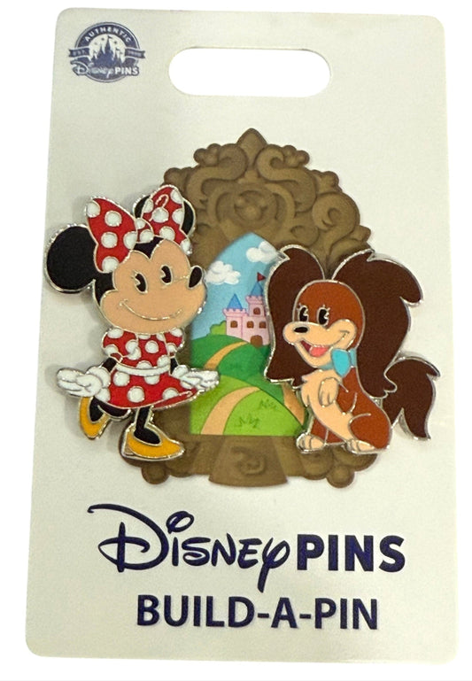 2024 Disney Parks Build A Pin 2 Pin Set Minnie & Fifi