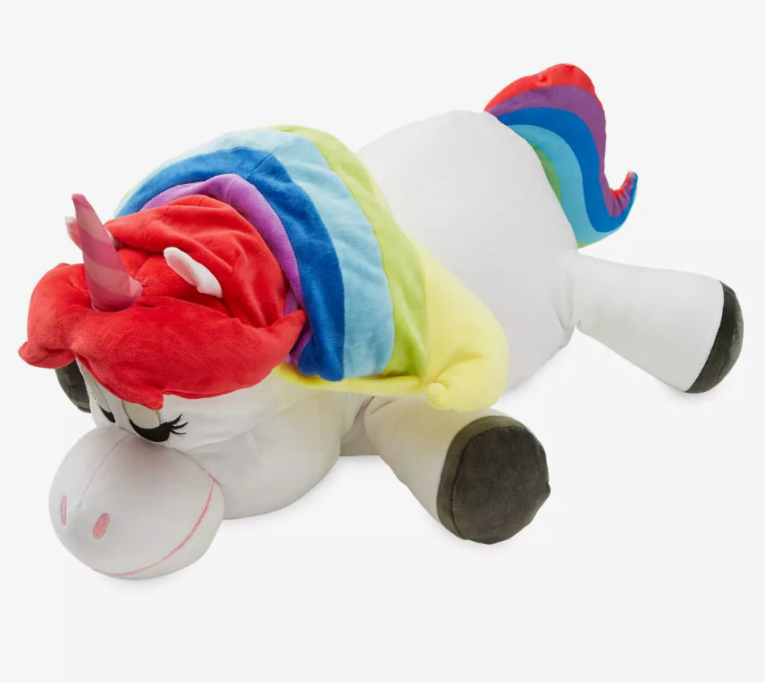 Disney Inside Out Famous Rainbow Unicorn Cuddleez Plush-Large