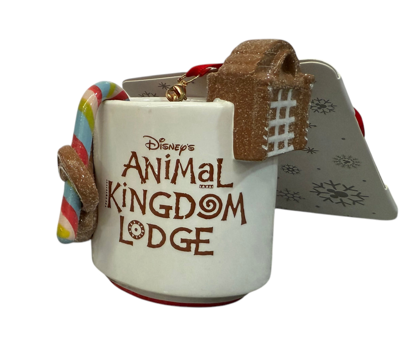 Disney Animal Kingdom Lodge Gingerbread Ornament Lion King