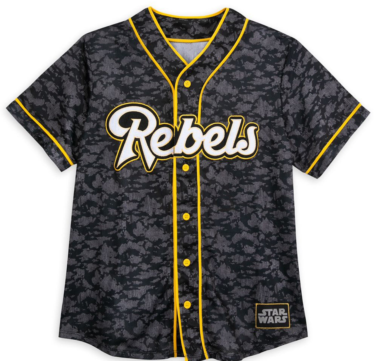 Disney Star Wars Rebels Baseball Jersey Adult Small