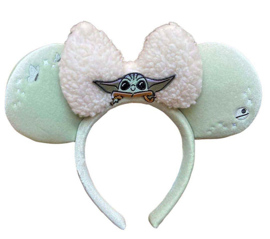 Disney Star Wars Grogu Minnie Ears Headband