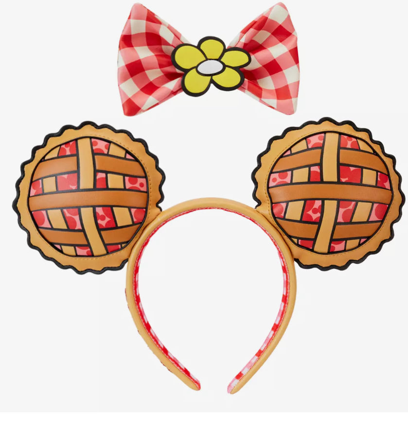 Disney Mickey Minnie Picnic Scented Ear Headband Plush