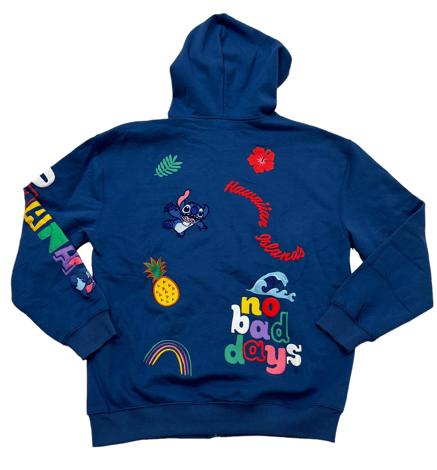 Disney Stitch Ohana Zip Up Hoodie Box Lunch Exclusive