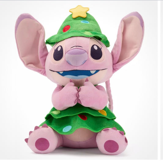 Disney Lilo & Stitch Angel Holiday Plush-Christmas Tree