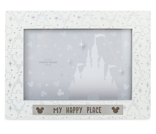 Disney Mickey Fantasyland Castle Photo Picture Frame-“My Happy Place”