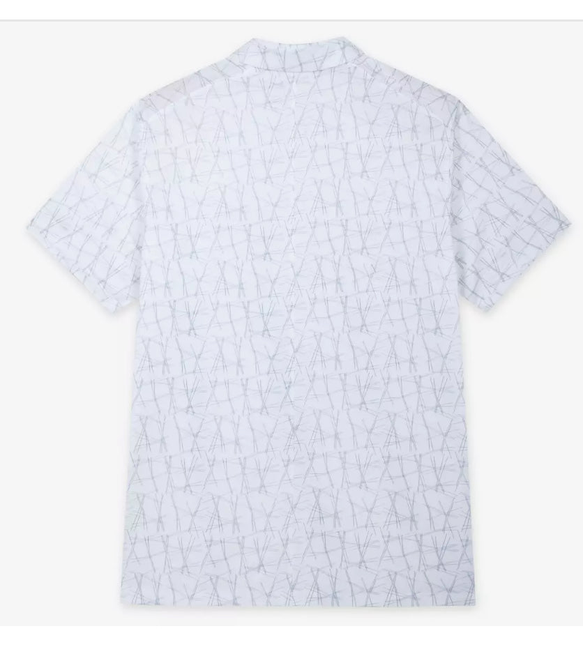 Disney Mickey Victory Performance Nike Golf Polo for Men-White Graphic
