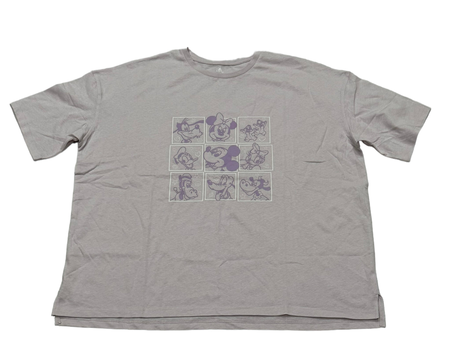 Disney Mickey & Friends 9 Character Pink Shirt
