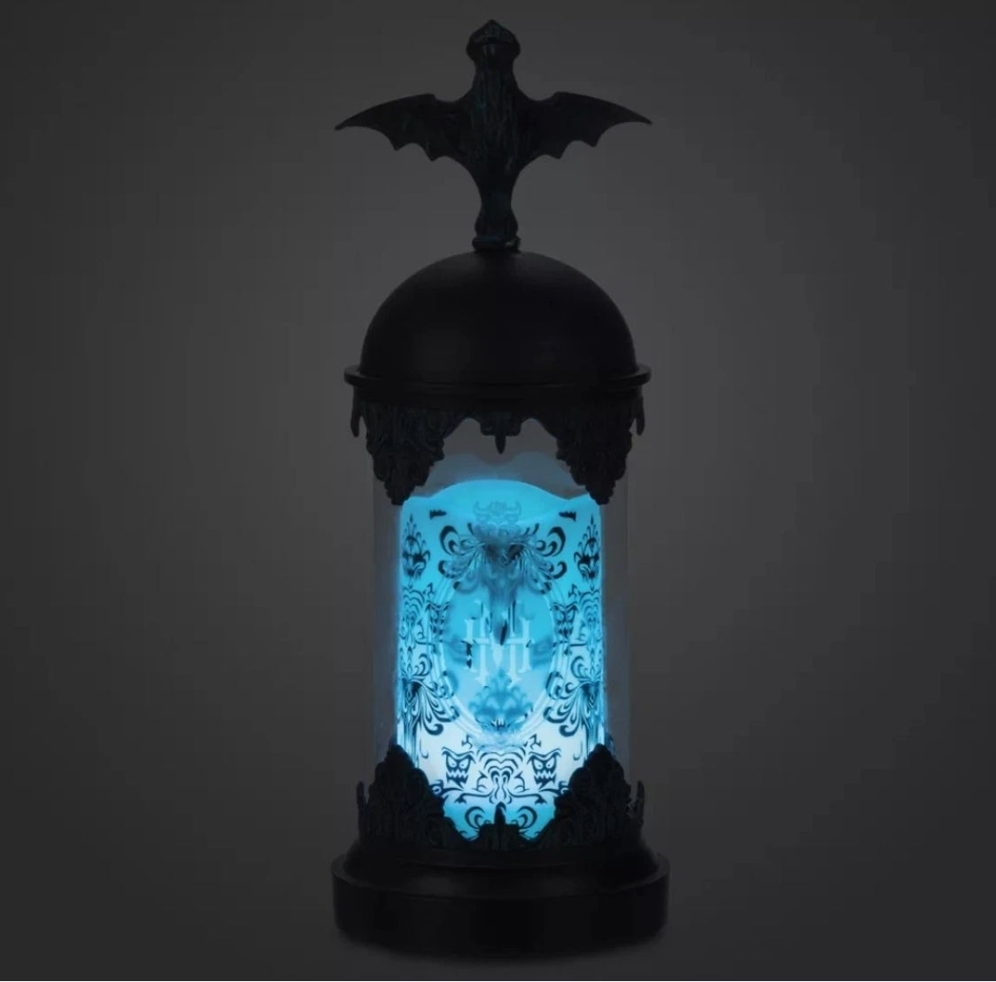 Disney Haunted Mansion Light-Up Hurricane Candle Set Color Changing