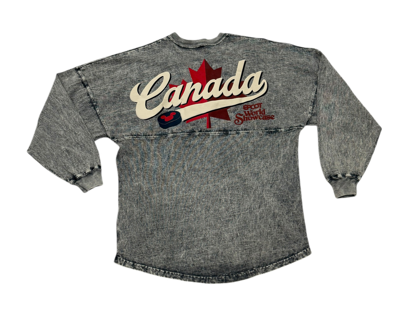 Disney Epcot Canada Faux Hockey Spirit Jersey