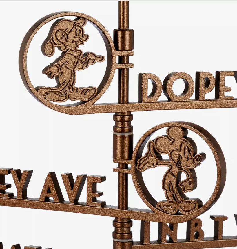 Walt Disney Studios Street Sign Miniature – Disney100