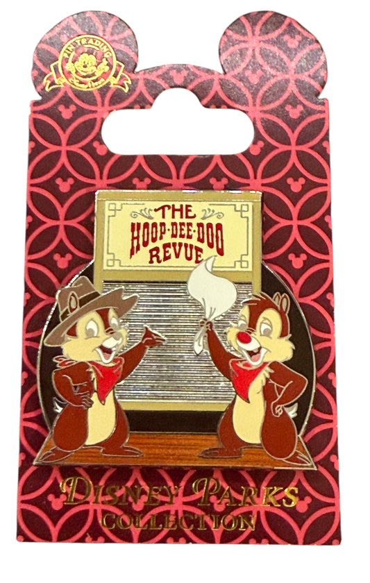 Disney Chip n Dale Hoop Dee Doo Revue Pin