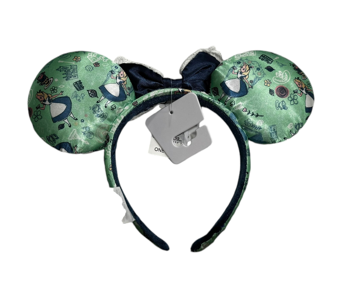 Disney Alice in Wonderland Satin Minnie Ear Headband