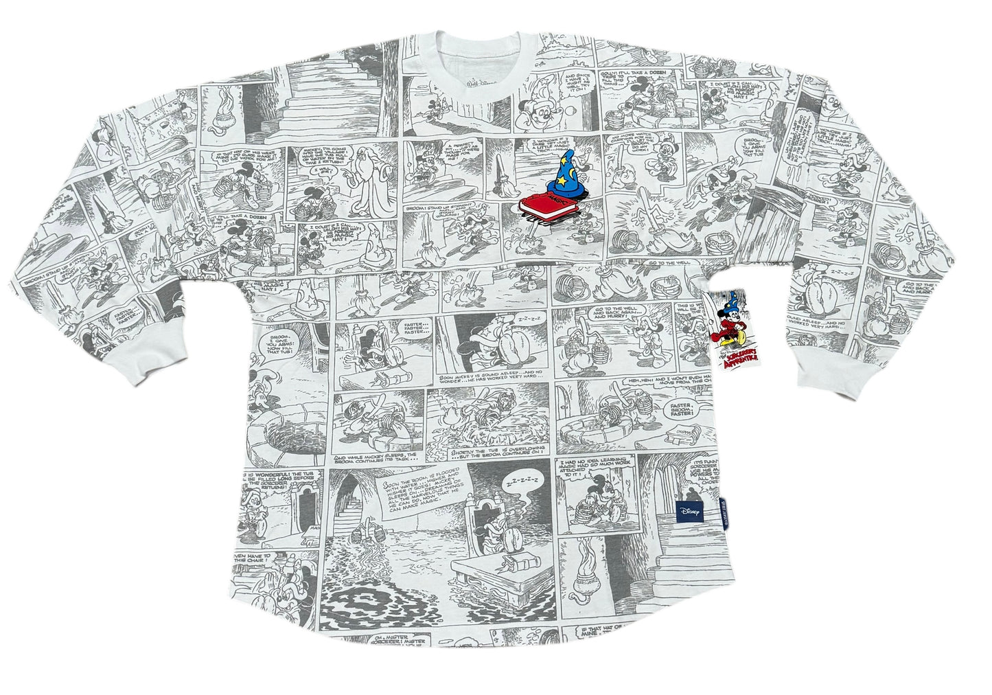 Walt Disney Imagineering Sorcerer Apprentice Mickey Spirit Jersey Medium
