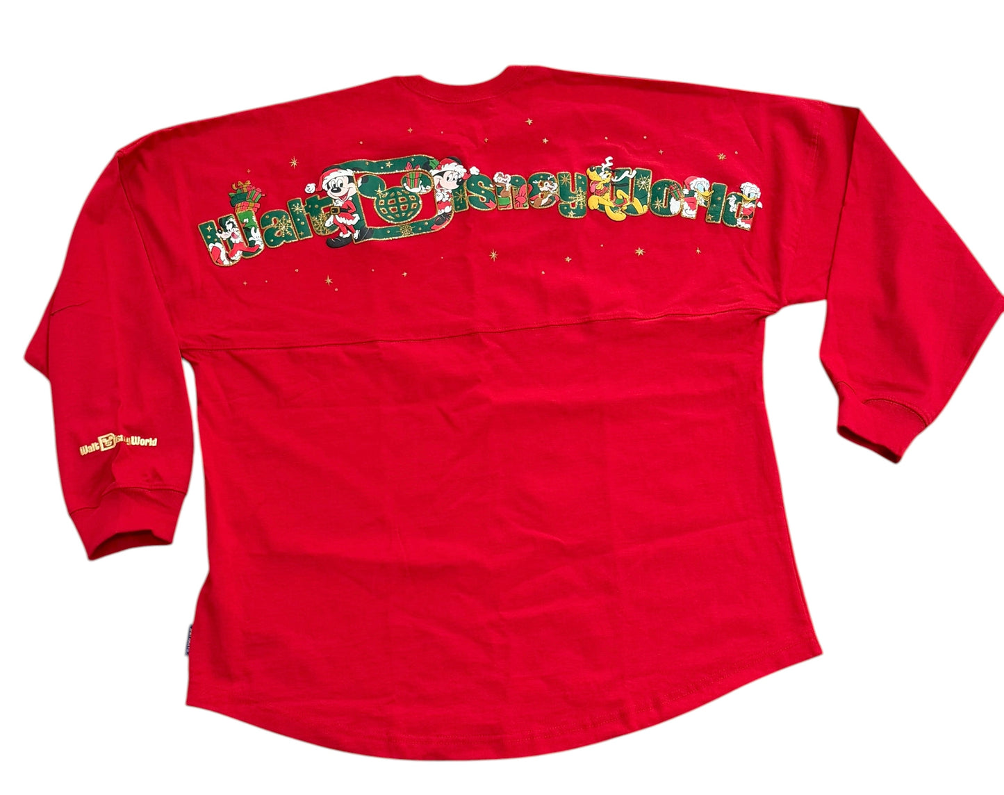 Walt Disney World Mickey & Friends Holiday Christmas Spirit Jersey