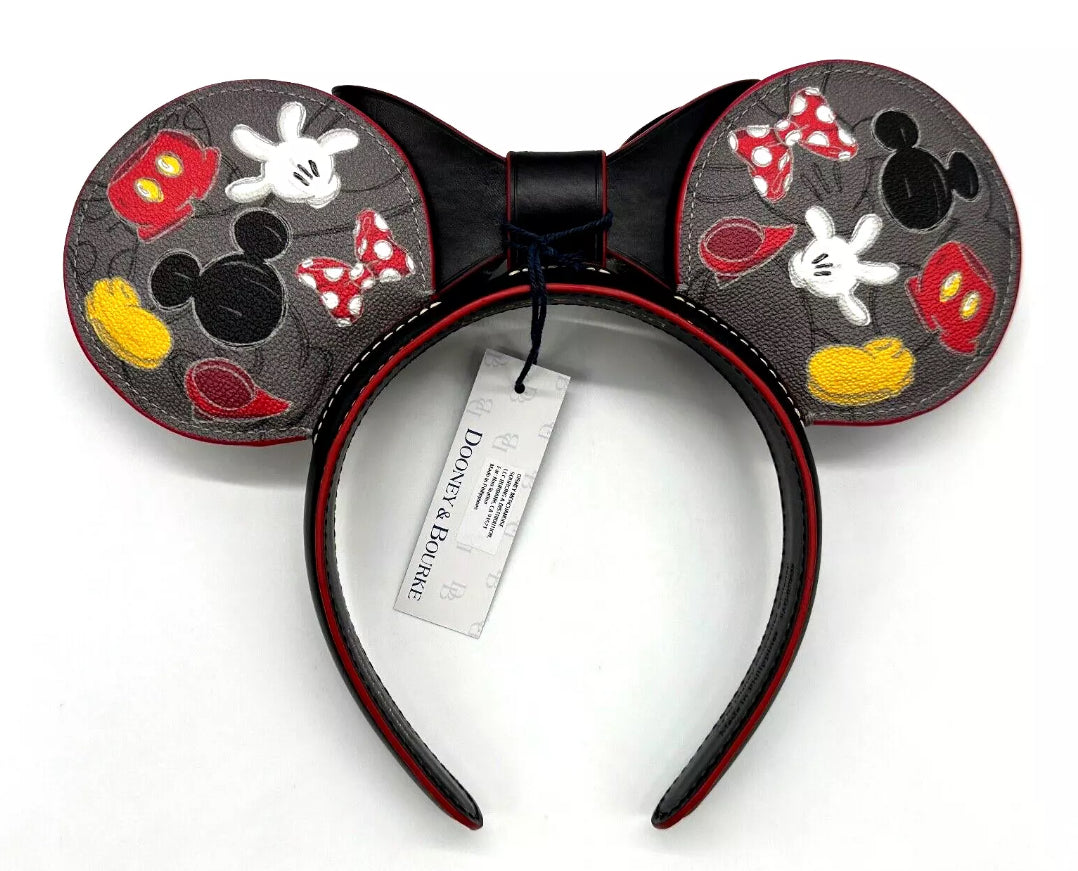 Disney Dooney & and Bourke Mickey Mania Body Parts Ears Headband NWT 2024