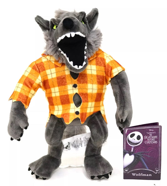 Disney Nightmare Before Christmas Wolfman Plush