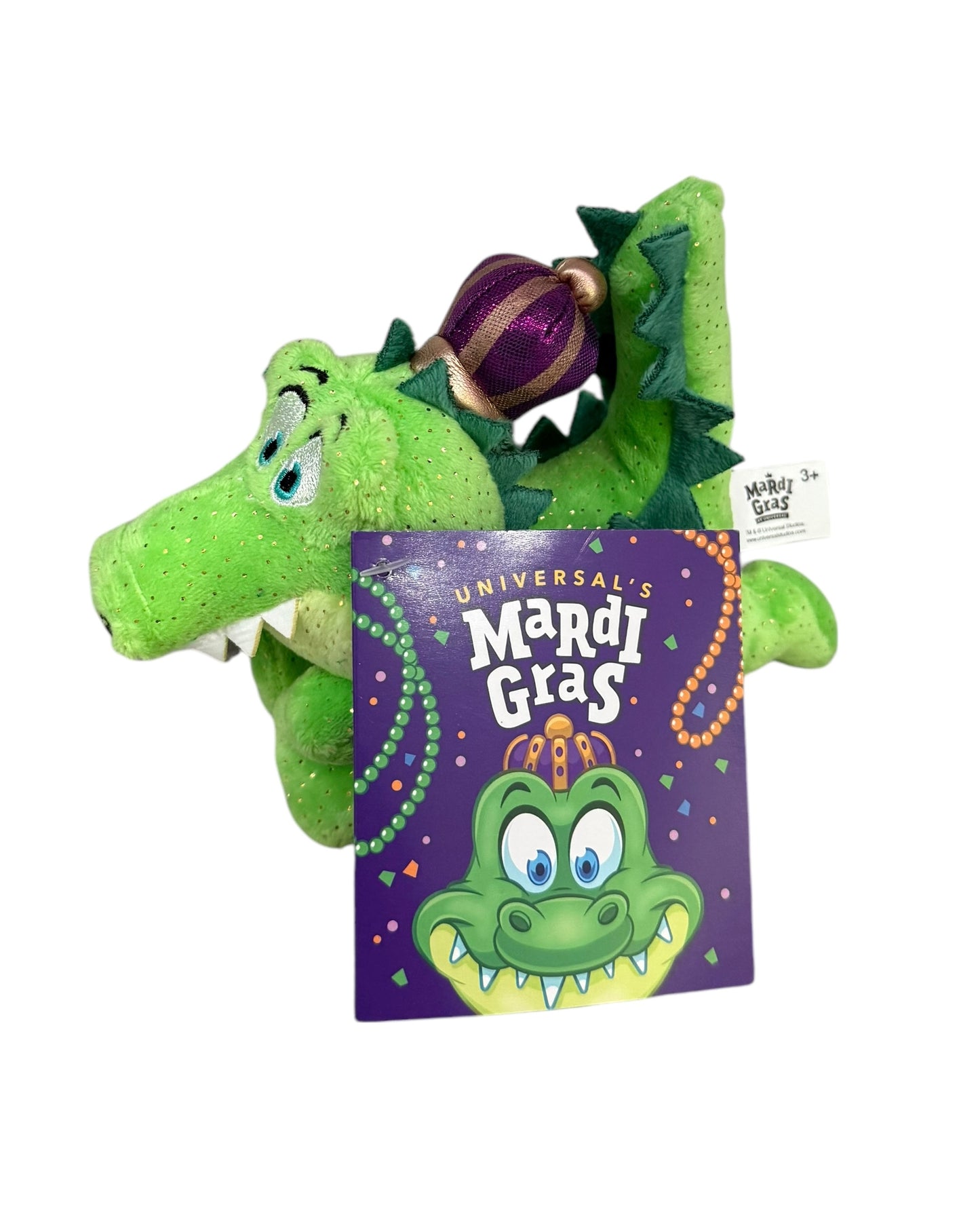 Universal Studios Mardi Gras Gator Shoulder PAL Magnetic