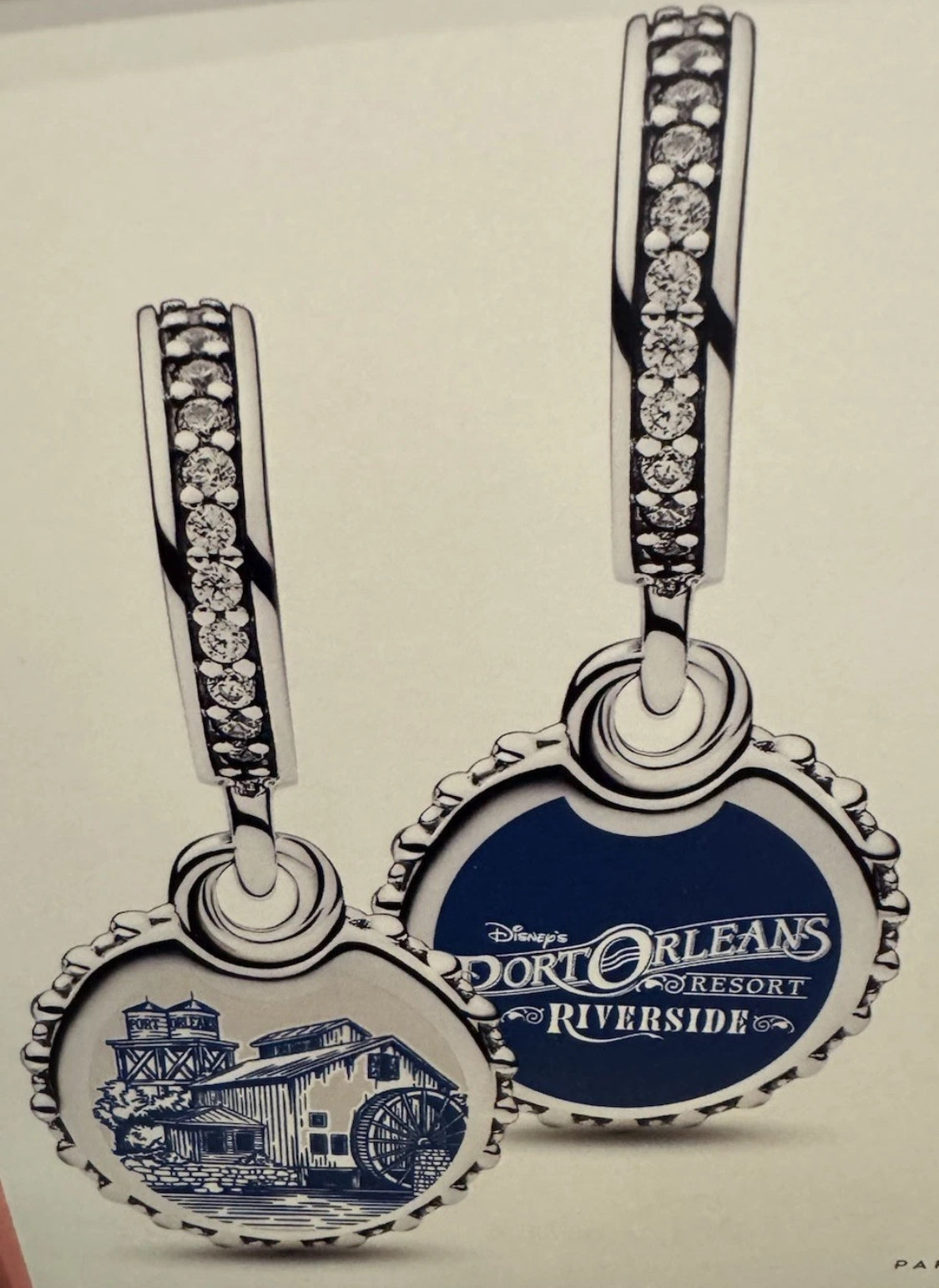 Disney Port Orleans Resort Riverside Pandora Charm Dangle