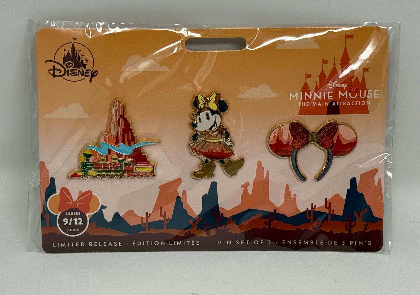 Disney Minnie Mouse: The Main Attraction Pin Set – Big Thunder Mountain Railroad