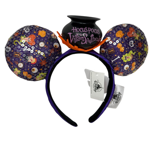 Disney Hocus Pocus Villains Soectacular Ears Headband-Rare