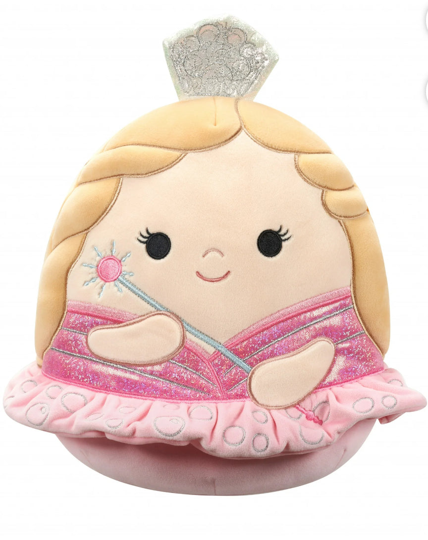 Universal Studios Wicked Glinda 10” Squishmallows Plush-Pink Witch