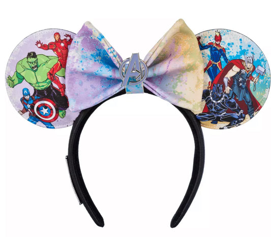 Disney Marvel Avengers Artist Series Ear Headband by Sara Pichelli