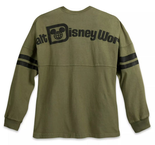 Walt Disney World Spirit Jersey Olive, Army, Green Medium