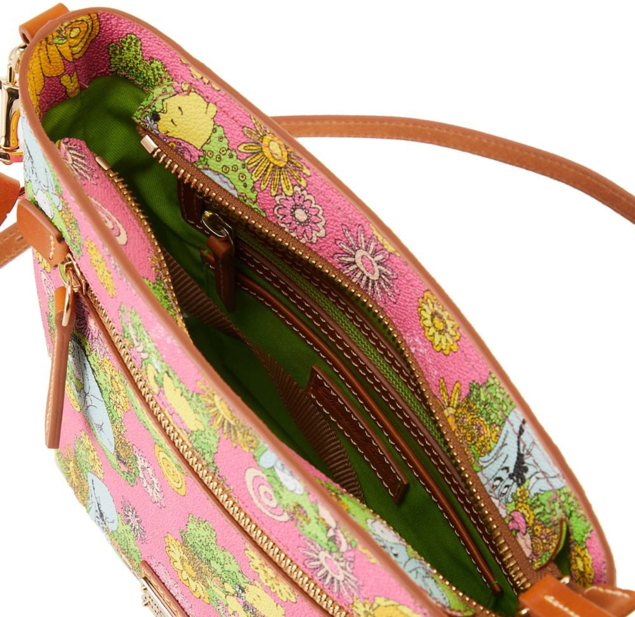 Disney Winnie the Pooh Dooney & Bourke Crossbody Purse Pink