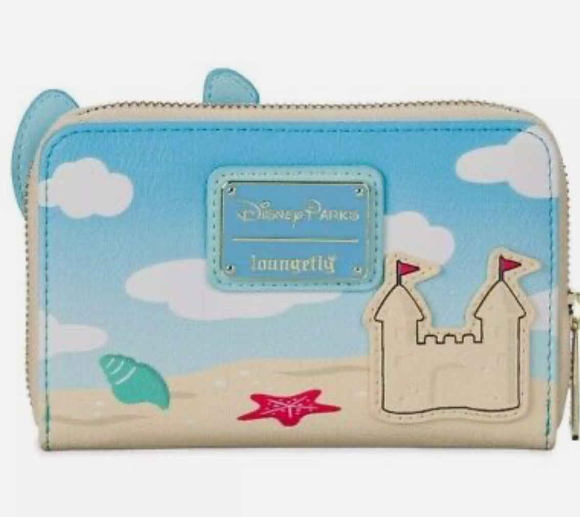 Disney parks 2 outlet face stitch wallet