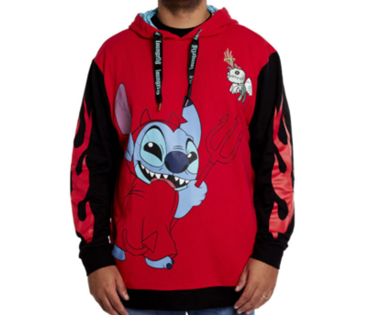 Disney Stitch Devil Loungefly Unisex Hoodie