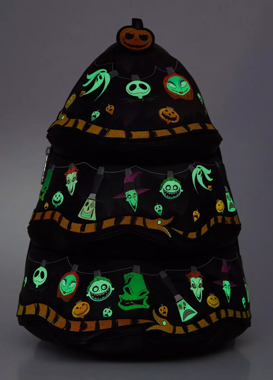 Disney The Nightmare Before Christmas Figural Tree Loungefly Backpack