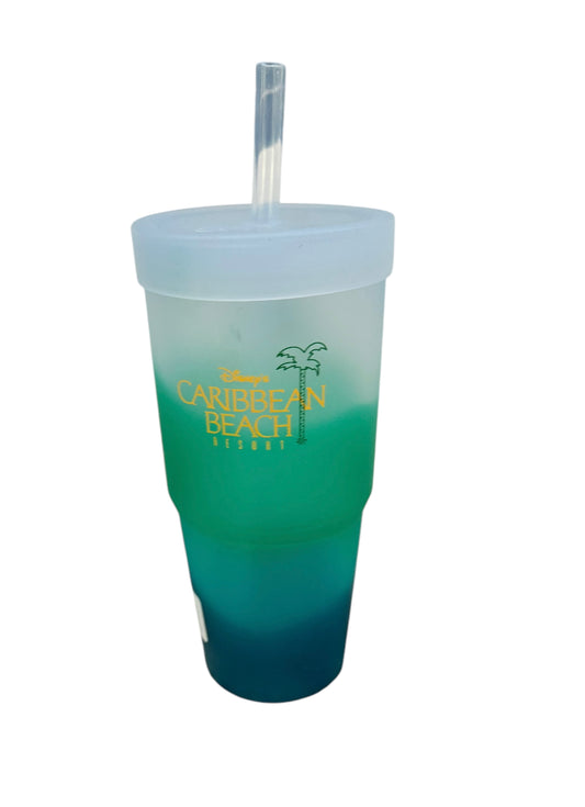 Disney Caribbean Beach Resort Banana Cabana Silicone Tumbler Silipint