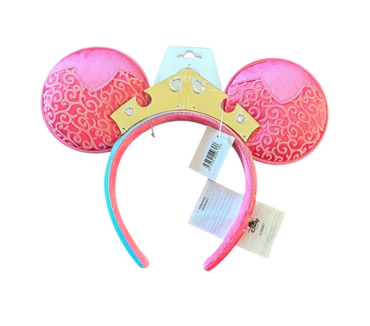 Disney Sleeping Beauty Aurora Ears Headband Pink/Blue