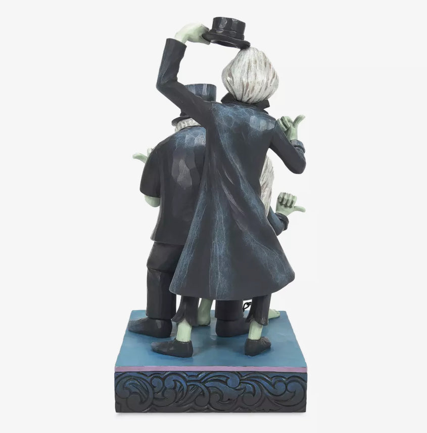 Disney Haunted Mansion “Beware of Hitchkiking Ghosts” Jim Shore Figurine Disney Traditions