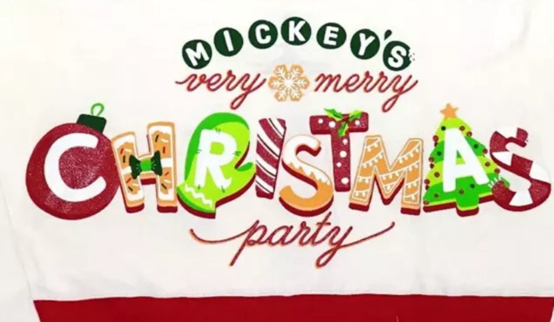 Disney Mickey’s Very Merry Christmas Party Spirit Jersey - XS