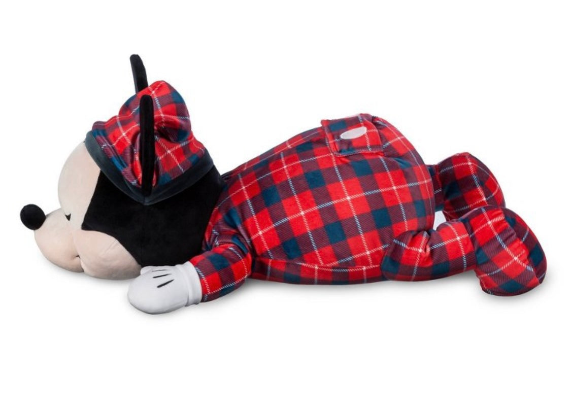 Disney Mickey Flannel Cuddleez Plush Holiday