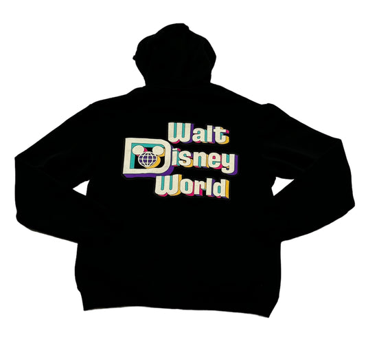 Walt Disney World Embroidered Retro Zip Up Hoodie