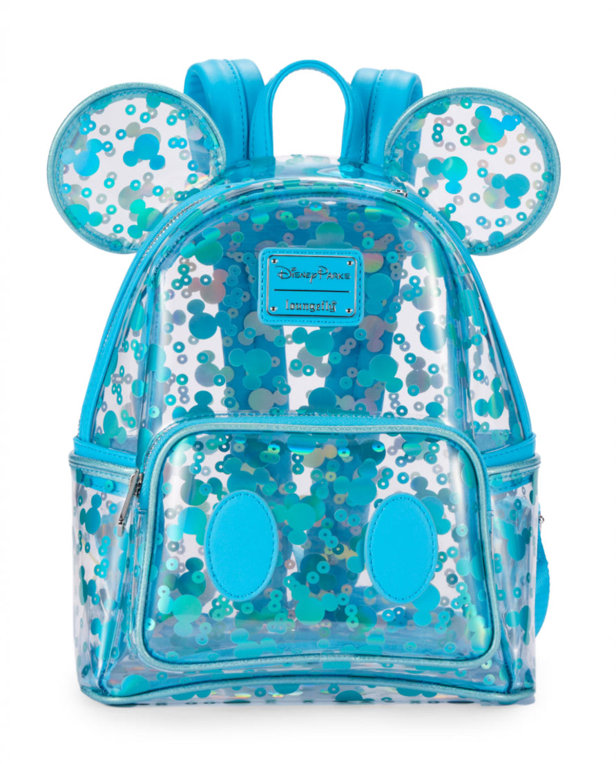 Disney Mickey Icon Clear Loungefly Backpack