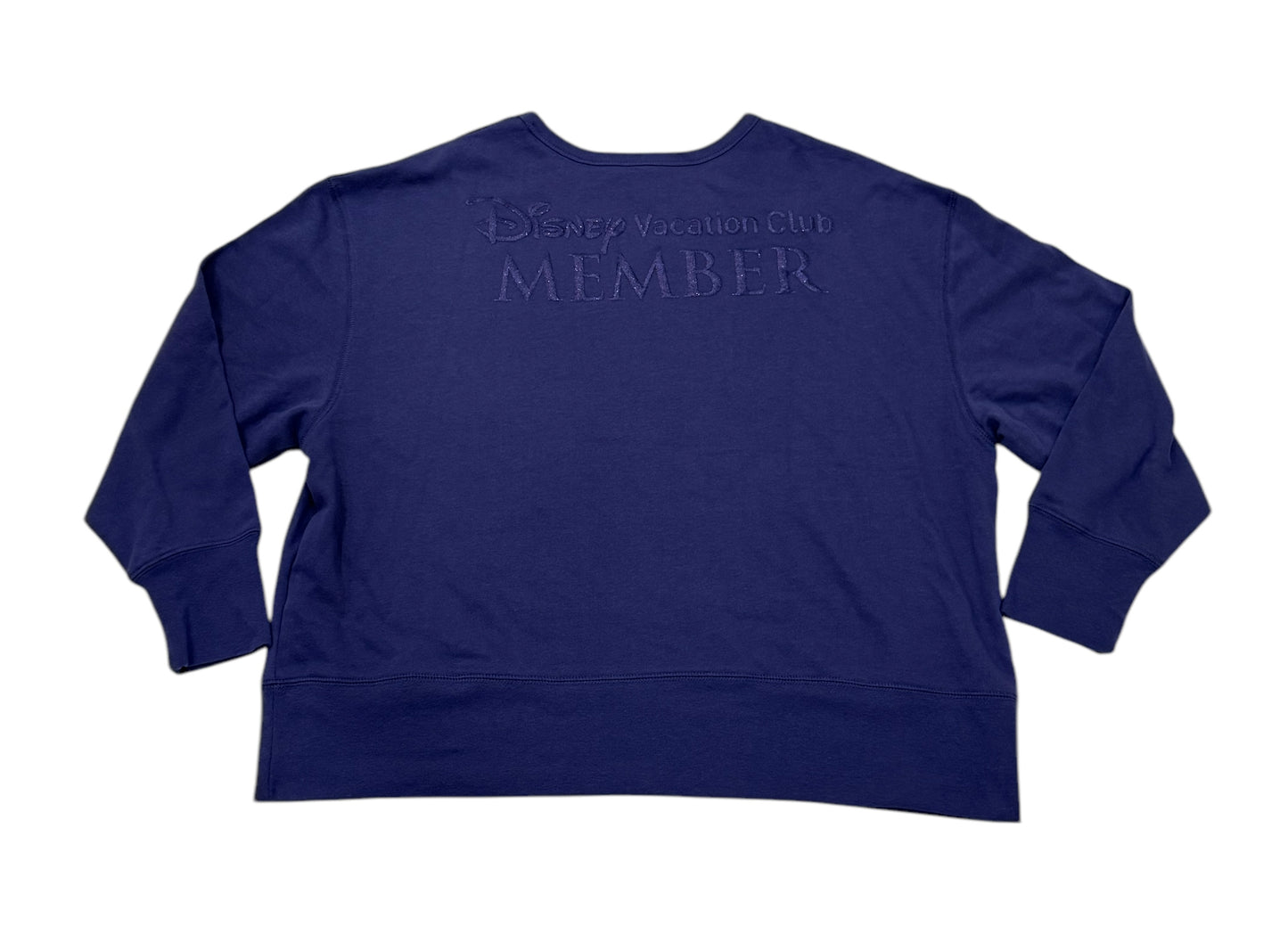 Disney Vacation Club DVC Glitter Ladies Pullover