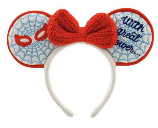 Disney Spider-Man Knit Minnie Ear Headband