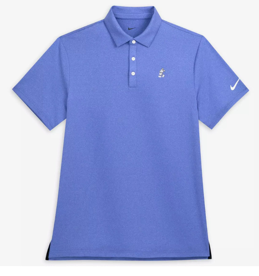 Disney Mickey Tour Polo Nike Polo Shirt-Heathered Blue