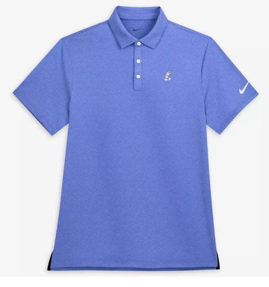 Disney Mickey Tour Polo Nike Polo Shirt-Heathered Blue