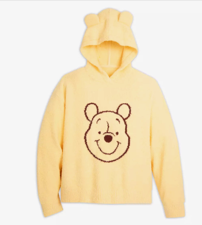 Disney Winnie the Pooh Knit Pullover Hoodie for Women