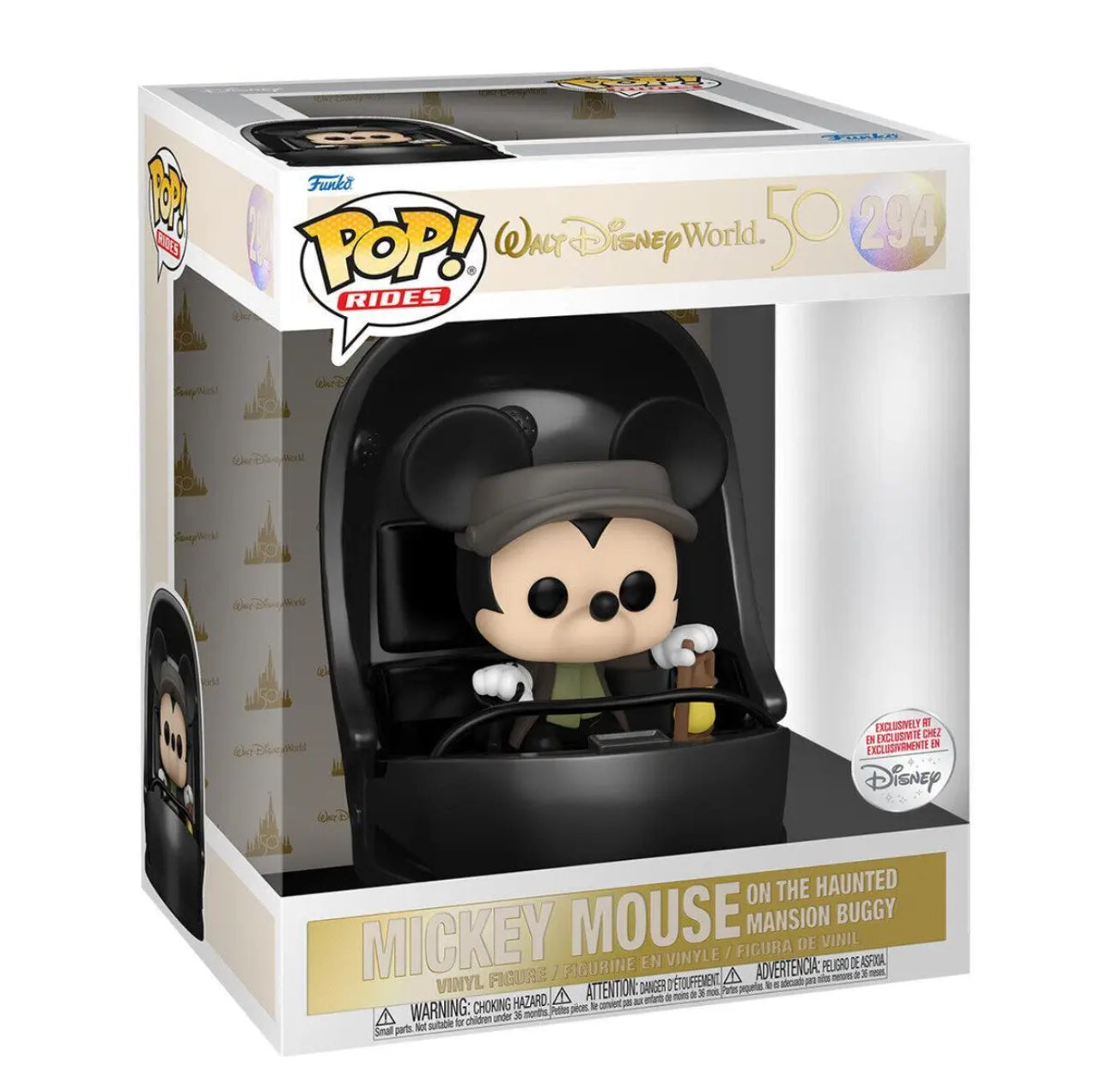 Disney World 50th Anniversary Haunted Mansion Mickey Funko Pop #294