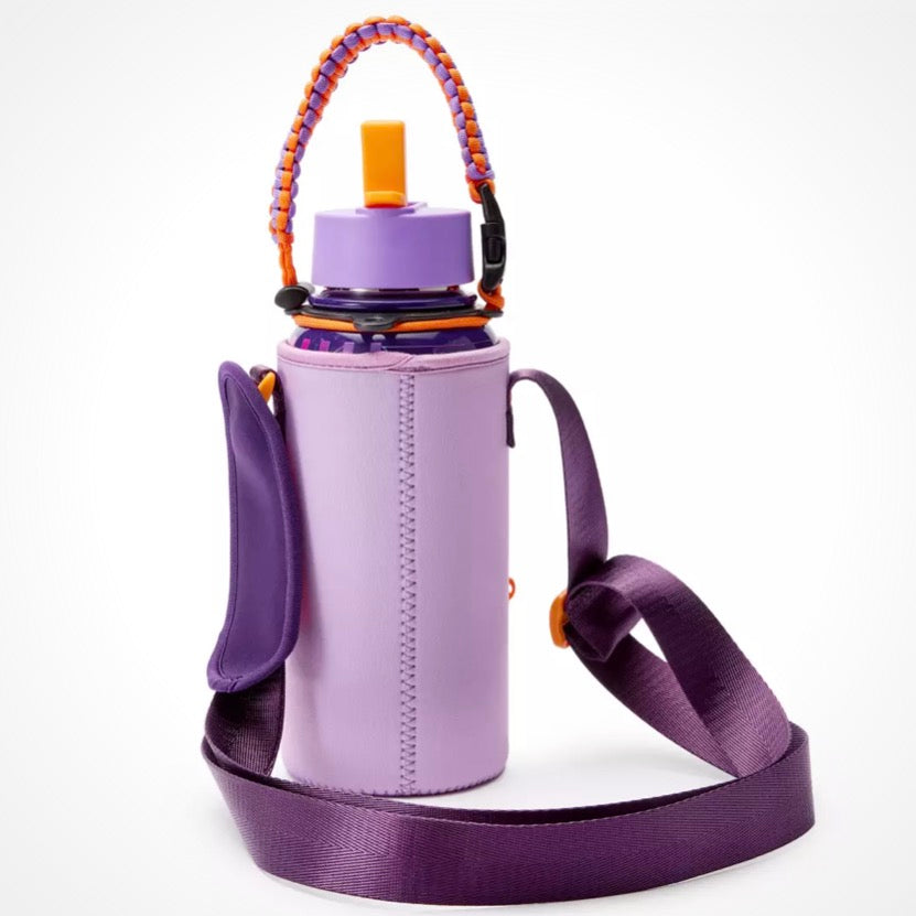 Disney Figment Stainless Steel Water Bottle and Carrier - EPCOT