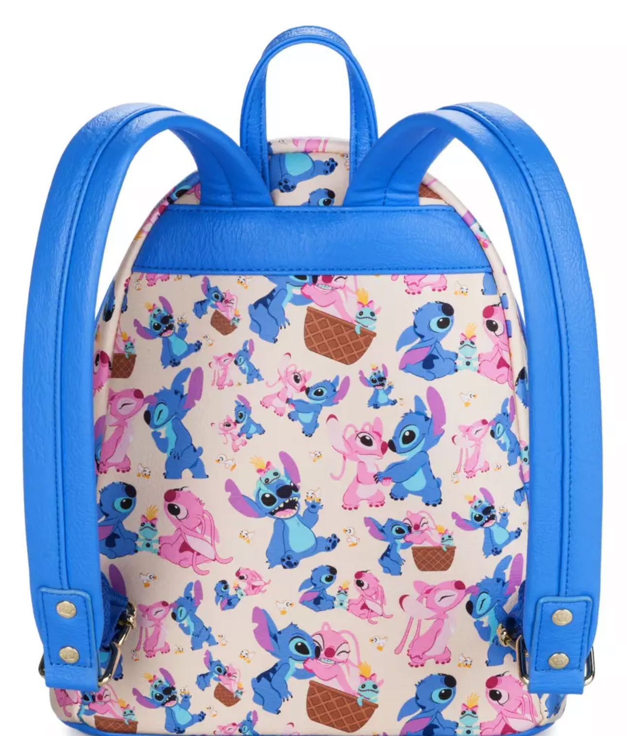 Disney Stitch & Angel Loungefly Backpack Purse