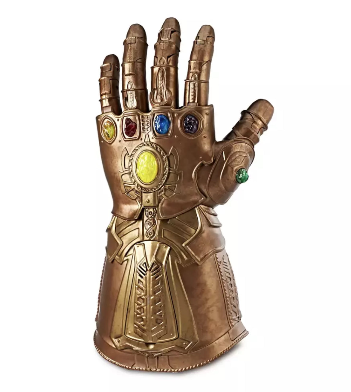 Disney Parks Marvel Guardians of Galaxy Thanos Glove Infinity Gauntlet w Stones