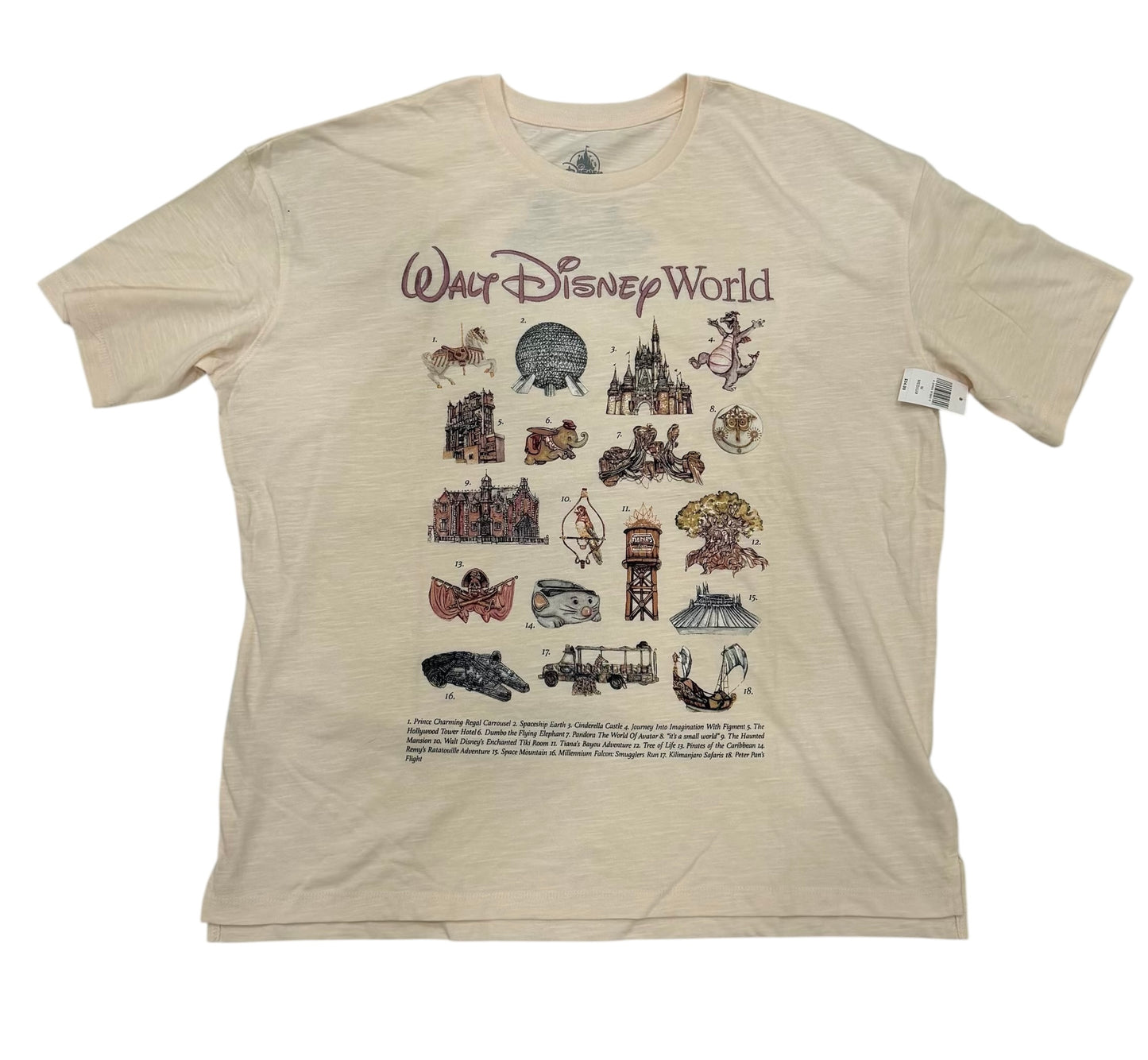 Walt Disney World Park Icons Shirt