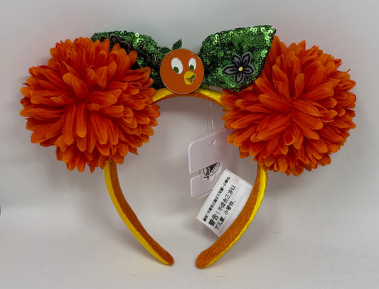 Disney Orange Bird Ears Headband-Hello Sunshine Epcot 2021 Flower and Garden Festival